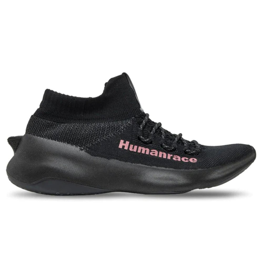 Adidas Pharell x Human Race Sichona 'Black Shock Pink' GX3032 size 5 M / 6 W